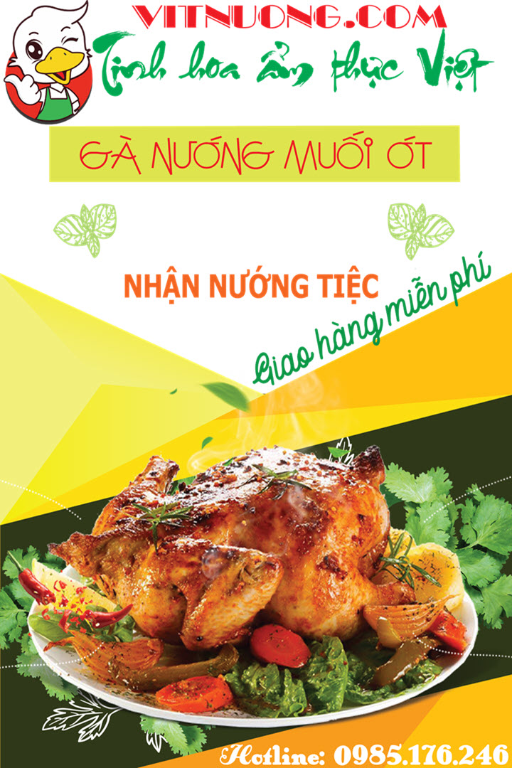Đặc sản GÀ NƯỚNG MUỐI ỚT