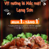 Đặc sản VỊT NƯỚNG LÁ MẮC MẬT